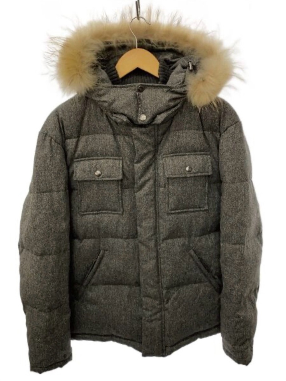 PS Paul Smith Women's Faux Fur-Trim Hooded Parka